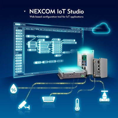 新漢免費(fèi)開放NEXCOM IoT Studio聯(lián)網(wǎng)軟件工具下載，簡(jiǎn)化編程開發(fā)、加速物聯(lián)網(wǎng)創(chuàng)新